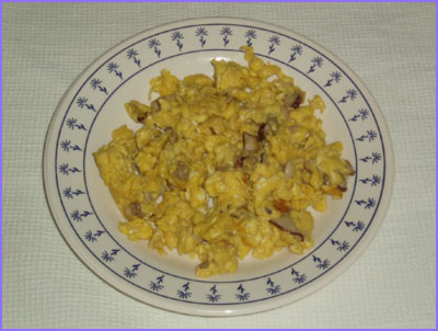 ketogenic diet - mushroom omelette