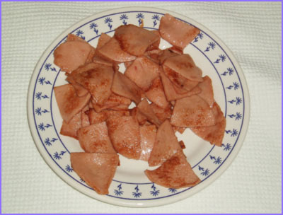 ketogenic diet - roasted salami